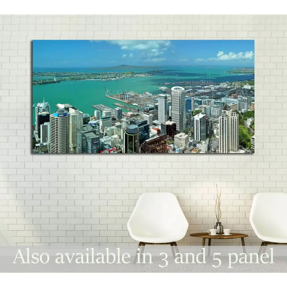 Auckland, New Zealand №1630 Ready To Hang Canvas Print 1