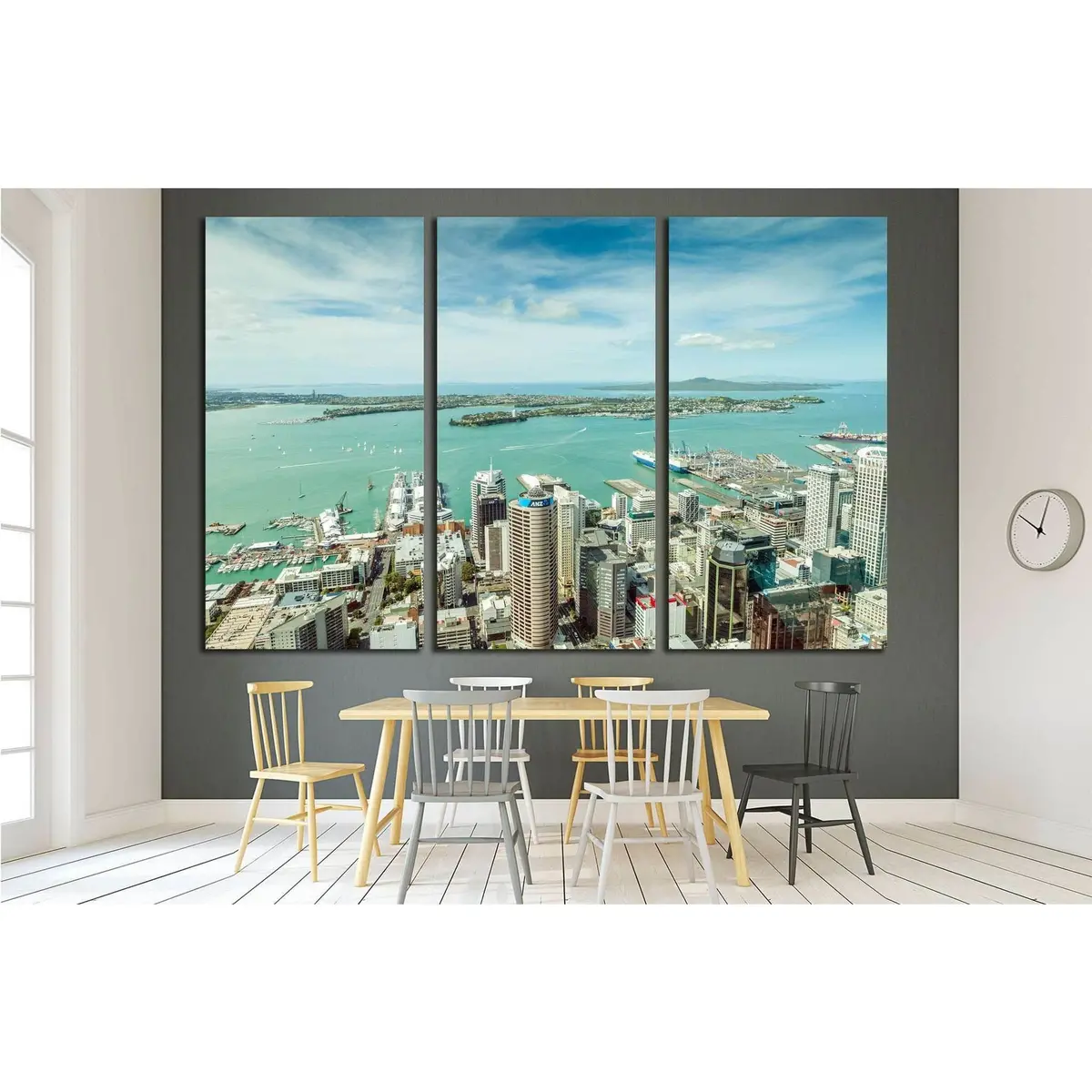 Auckland, New Zealand №1738 Ready To Hang Canvas Print 5