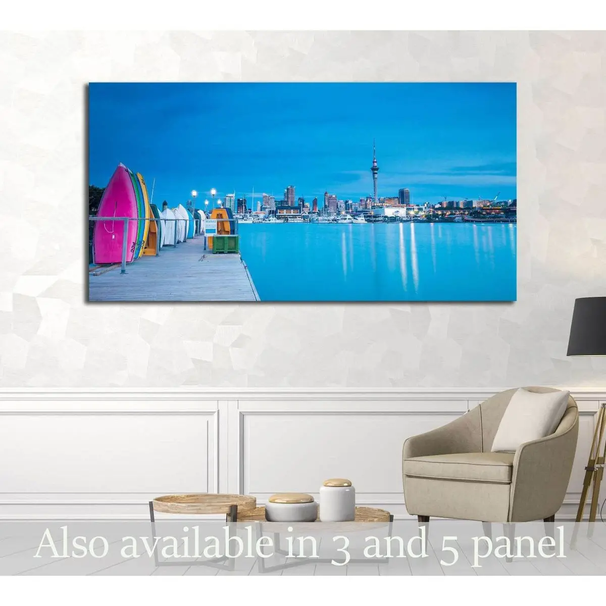 Auckland, New Zealand №1766 Ready To Hang Canvas Print 1