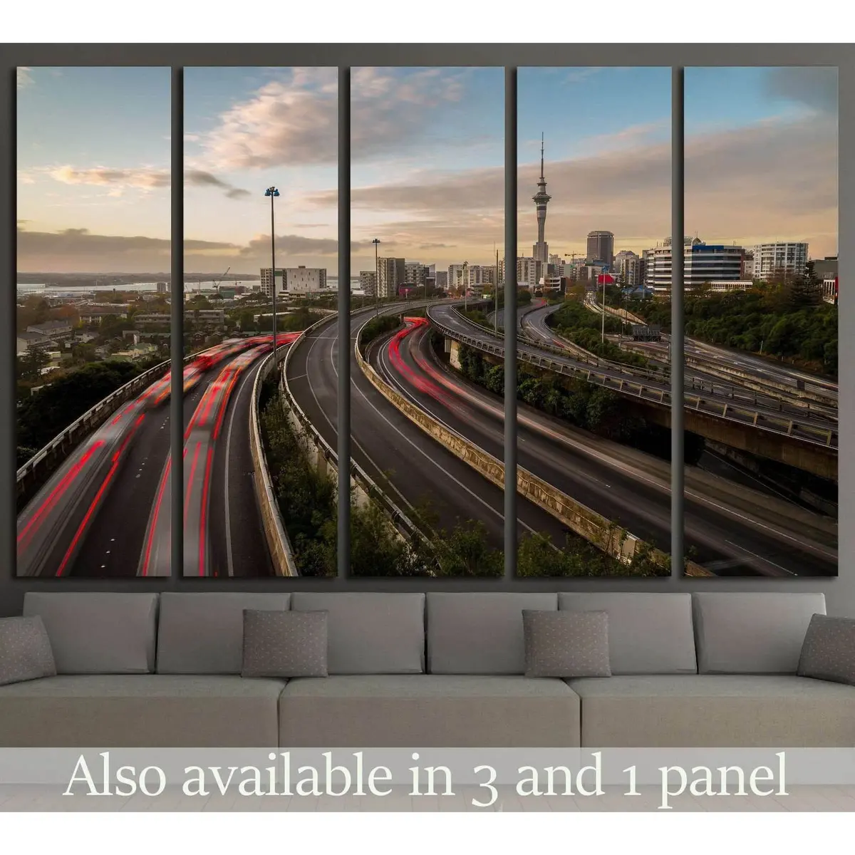 Auckland Sky Tower Canvas Art Print – Pre-Strung & Ready to Hang