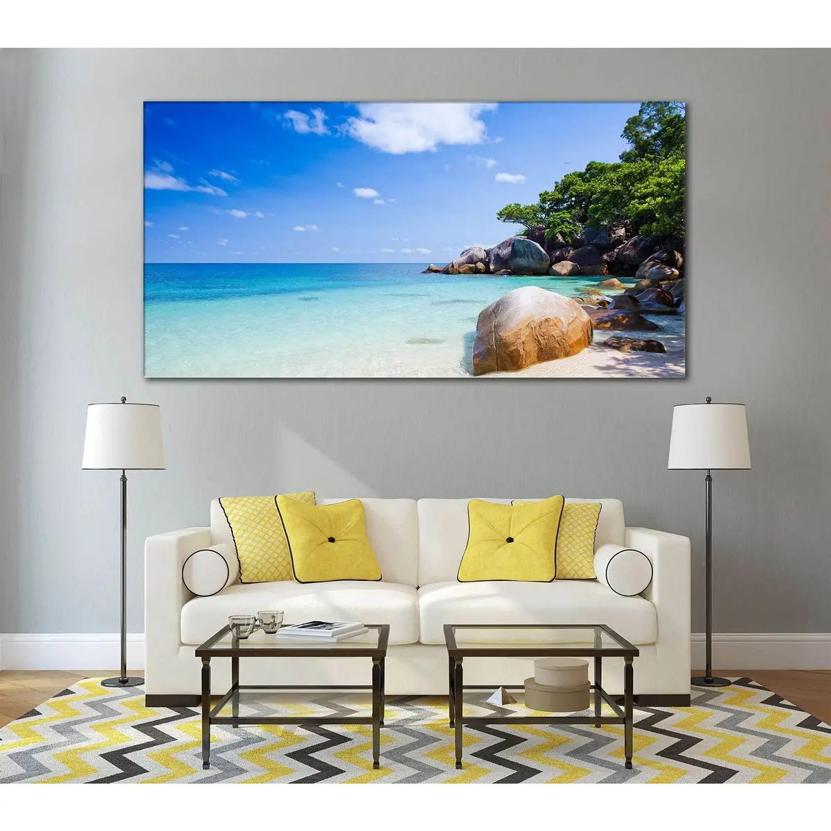 Australia Beach №775 Ready To Hang Canvas Print 3