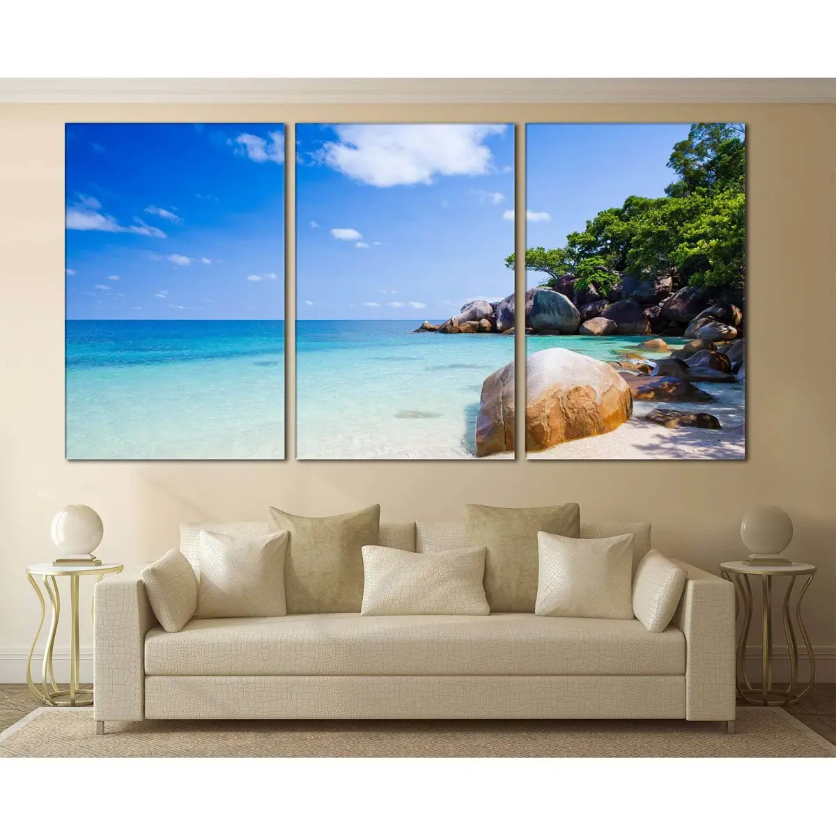 Australia Beach №775 Ready To Hang Canvas Print 5