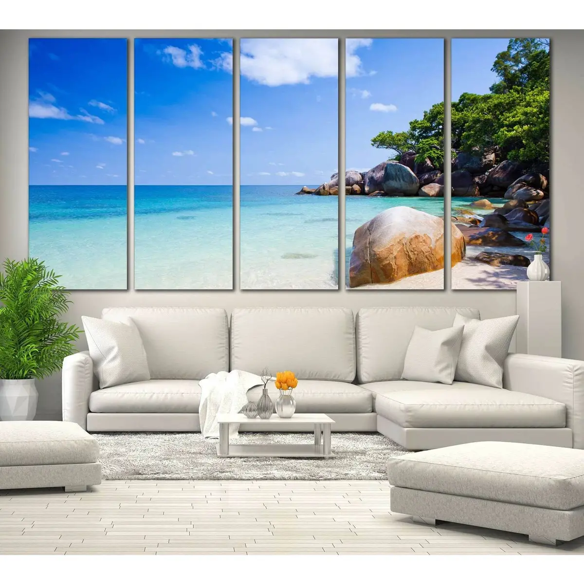 Australia Beach No. 775 Premium Canvas Wall Art – Ready to Hang