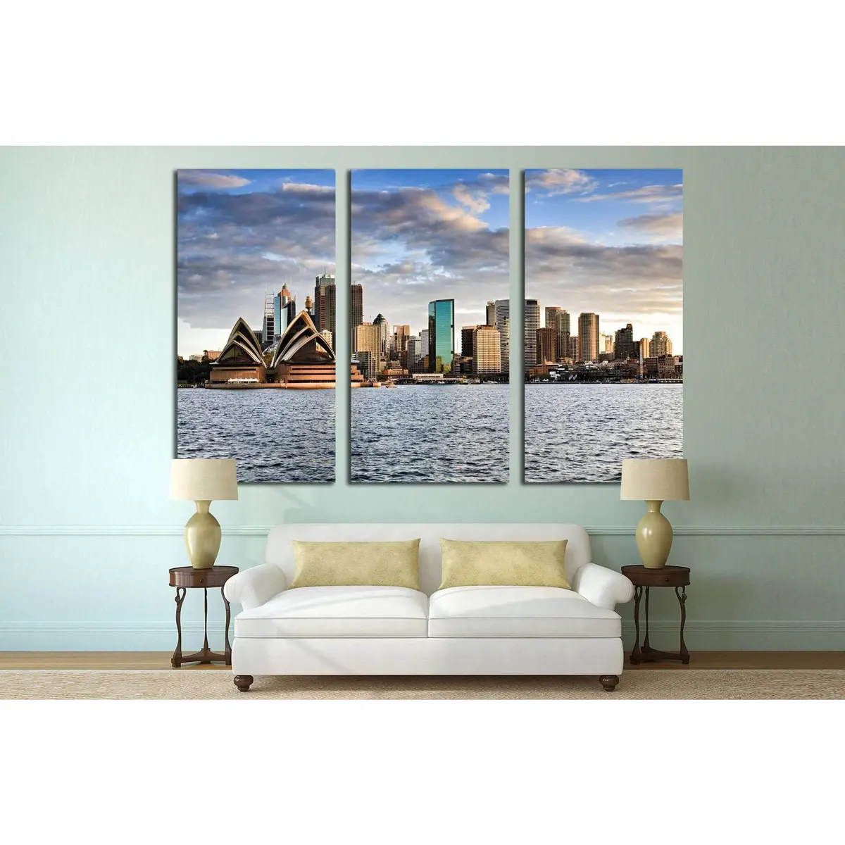 Sydney, Australia Canvas Wall Art Print #557 – Ready to Hang - Image 3