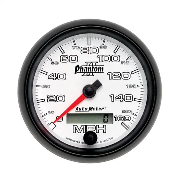 Autometer Phantom Ii Digital Speedometer – 5" Face, 7588 Series 1