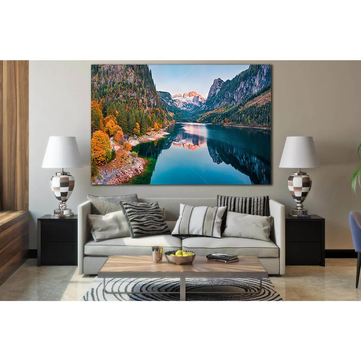 Autumn Austrian Alps №Sl653 Ready To Hang Canvas Print 1
