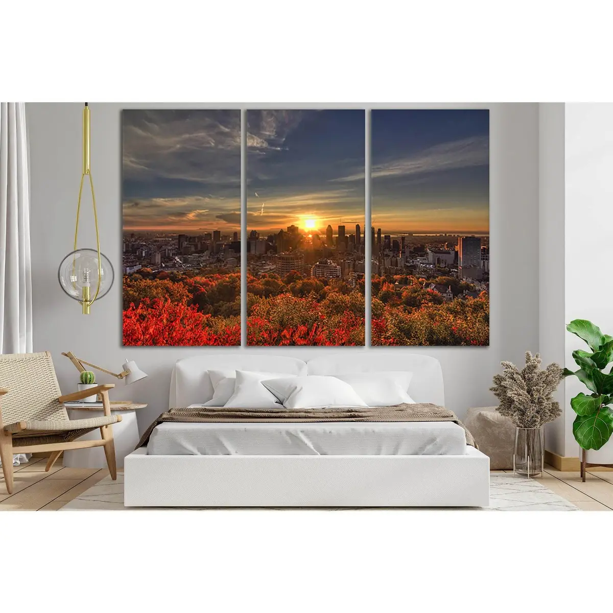 Autumn Montreal №Sl640 Ready To Hang Canvas Print 5