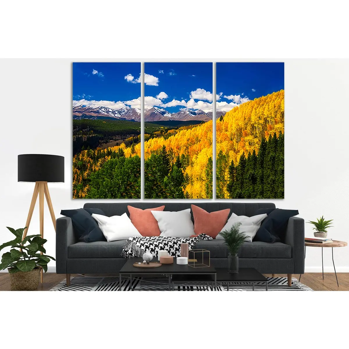 Autumn Mountains In Season Fall №Sl658 Ready To Hang Canvas Print 5