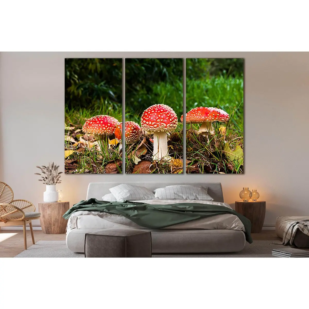 Autumn Red Amanita №Sl630 Ready To Hang Canvas Print 5