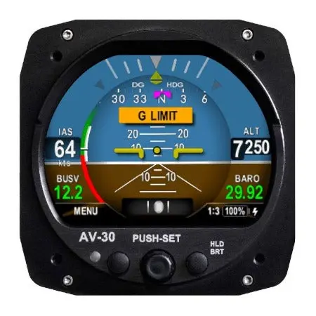 Uavionix Av-30 Primary Flight Display - Certified 1