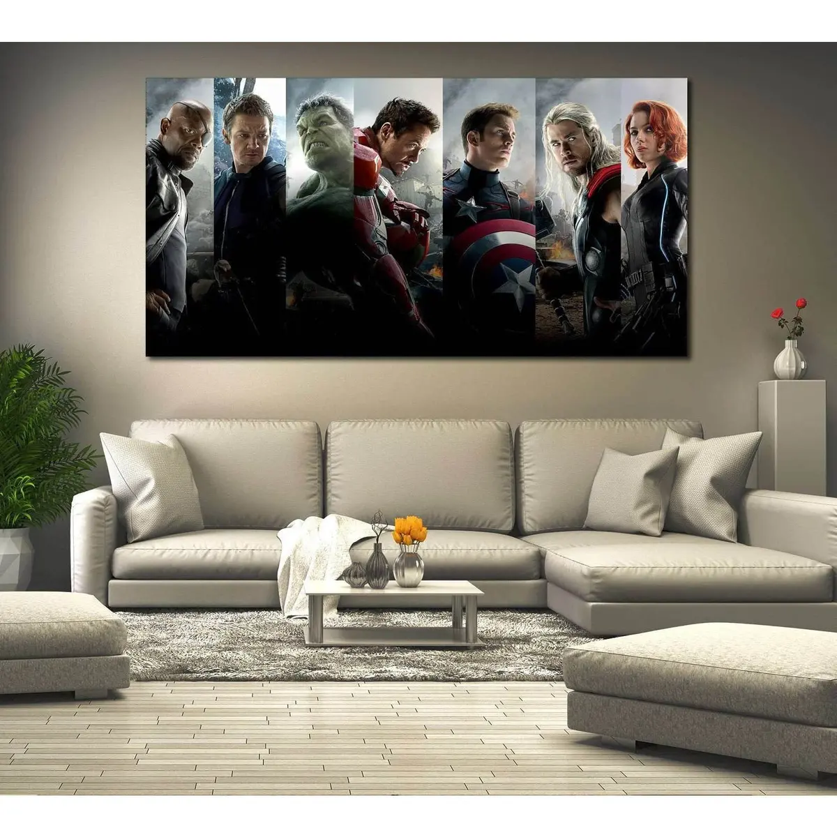 Avengers №2016 Ready To Hang Canvas Print 1