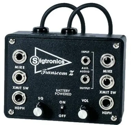 Spo-22N 2-Place Portable Intercom- High Noise Environment 1
