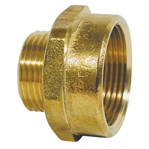Dzr Hex Nipple 3/8" Female X 1/4" Male 1