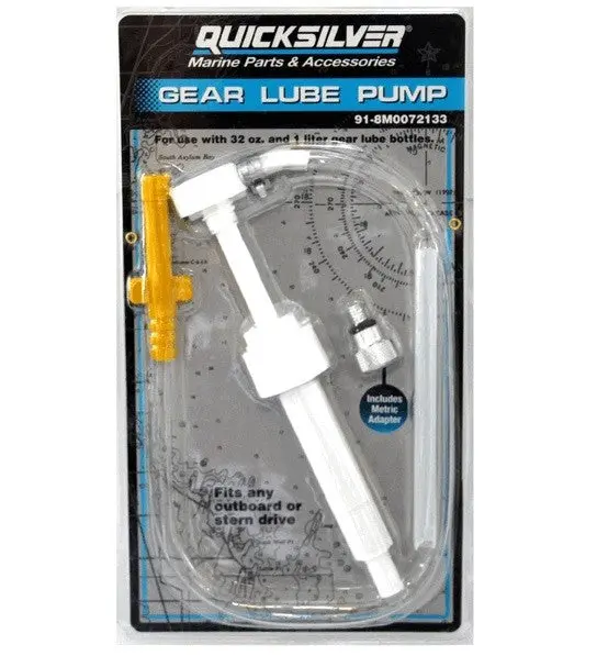 Quicksilver Gear Lube Pump 1
