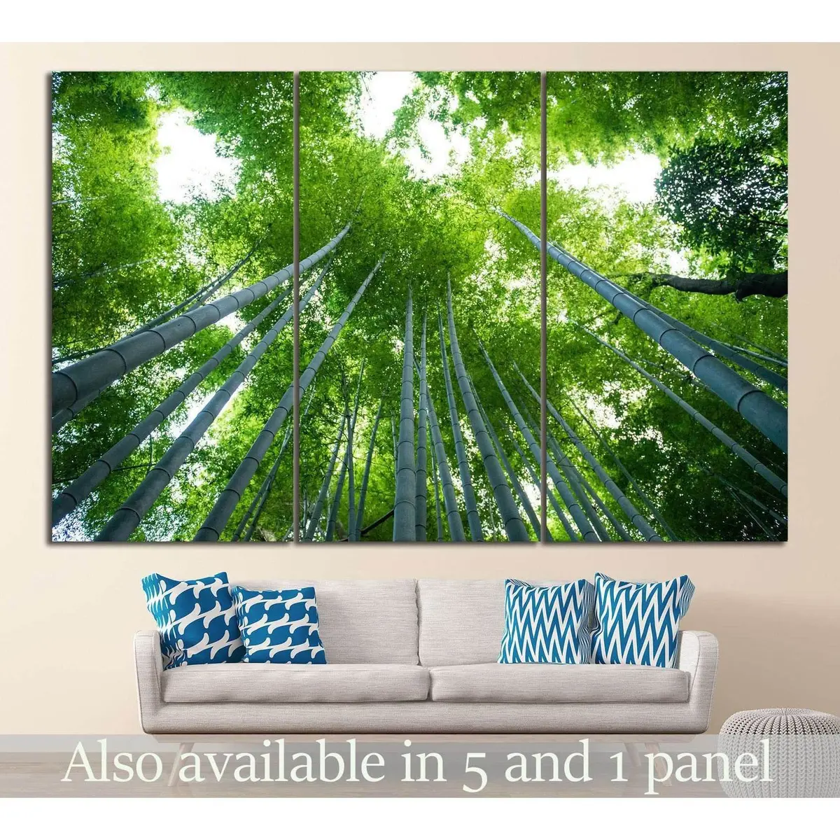 Bamboo Forest, Kyoto, Japan №18 Ready To Hang Canvas Print 5