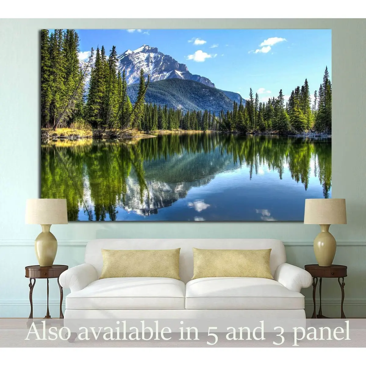 Banff National Park, Alberta, Canada №751 Ready To Hang Canvas Print 1