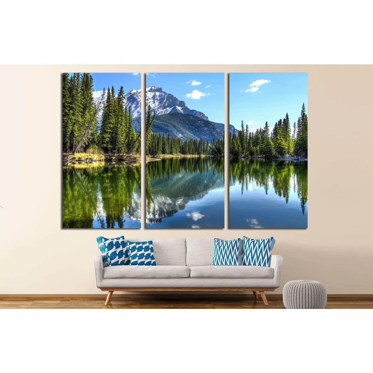 Banff National Park, Alberta, Canada №751 Ready To Hang Canvas Print 5