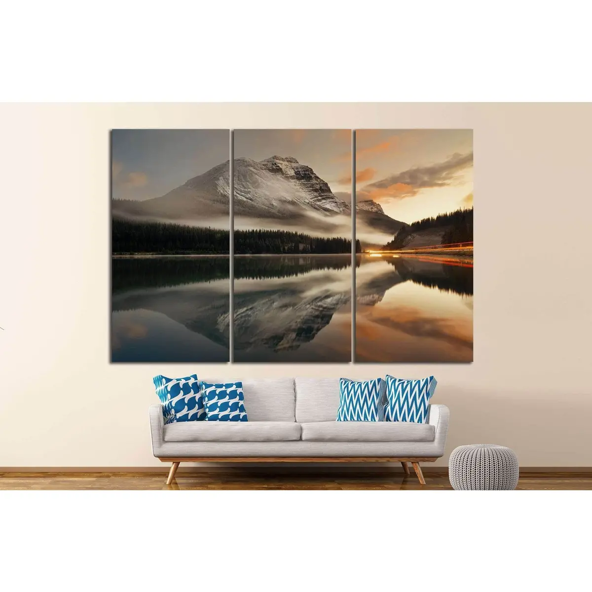 Banff National Park, Canada №878 Ready To Hang Canvas Print 5