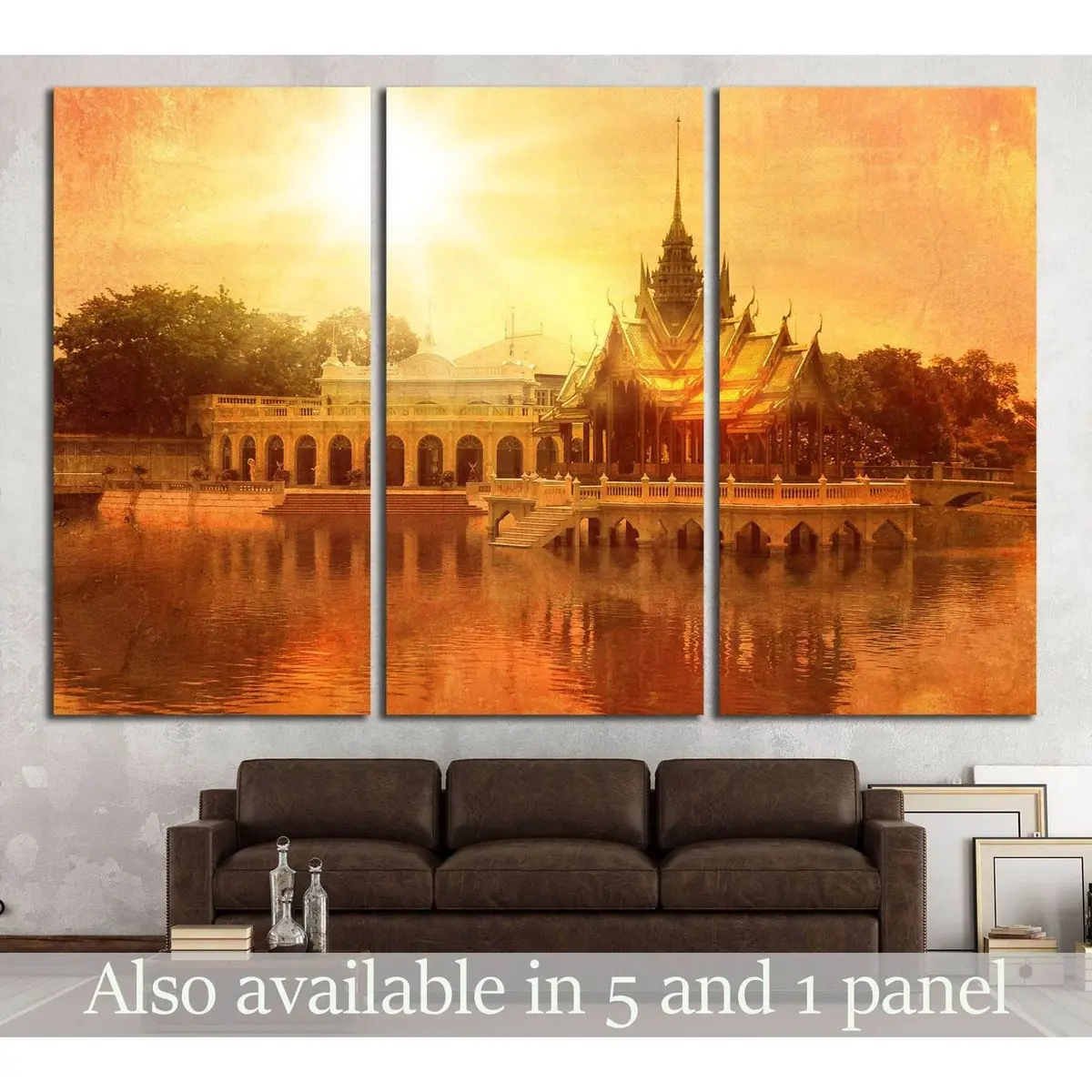 Bang Pa-In Palace №704 Ready To Hang Canvas Print 5