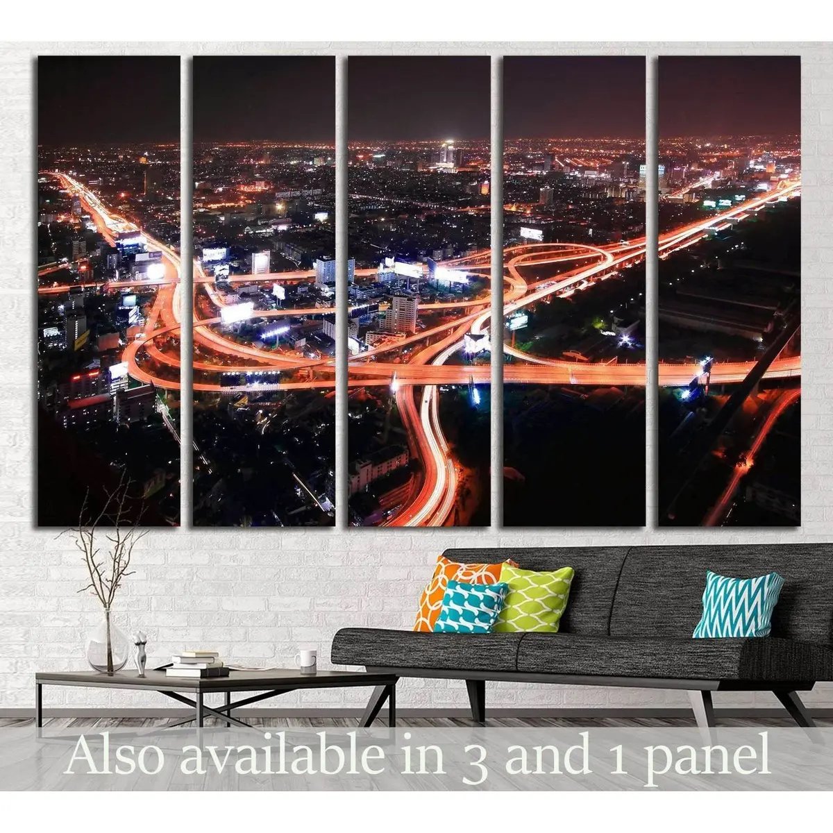 Bangkok #761 Premium Ready-to-Hang Canvas Wall Art
