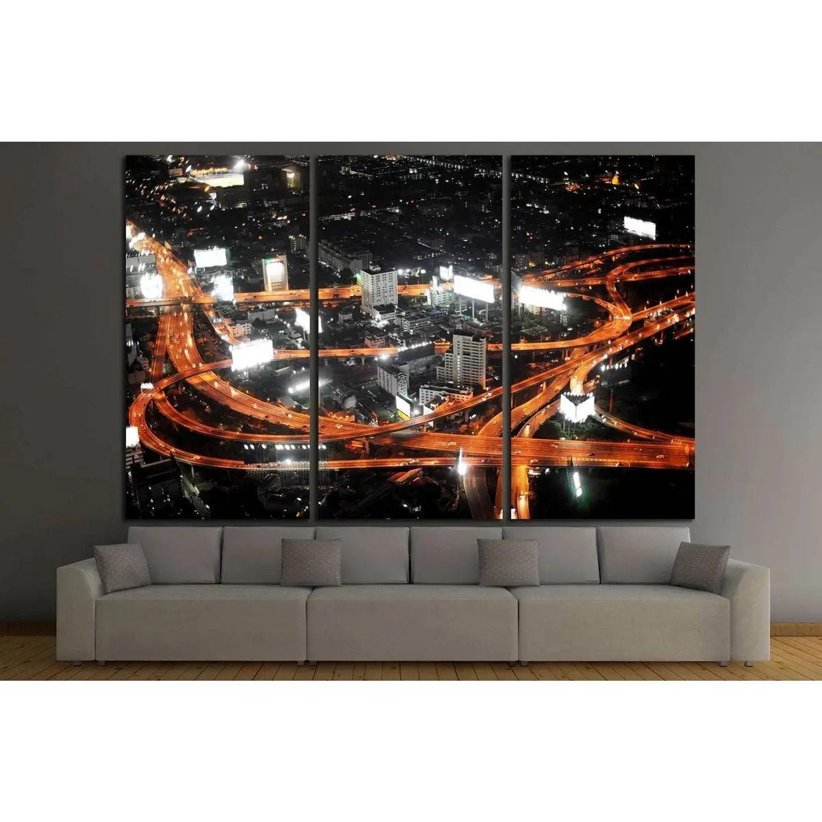 Bangkok №763 Ready To Hang Canvas Print 5