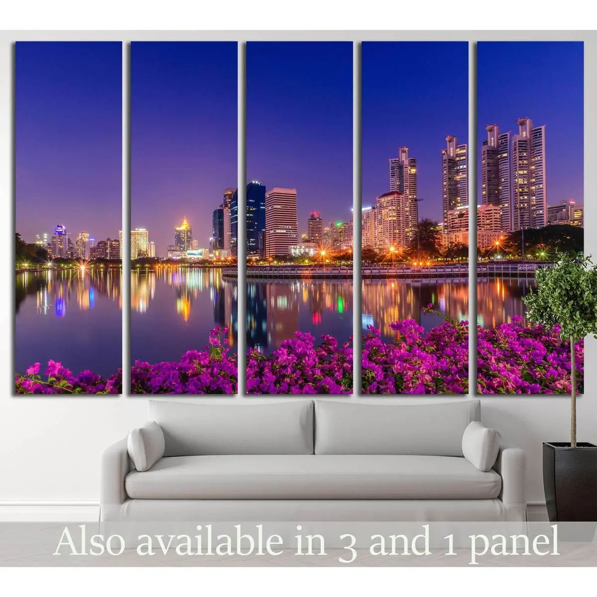 Bangkok, Thailand №829 Ready To Hang Canvas Print 5