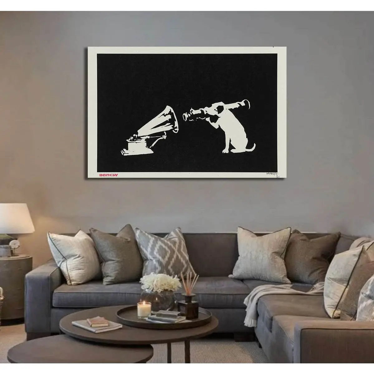 Banksy Hmv - Canvas Print 3