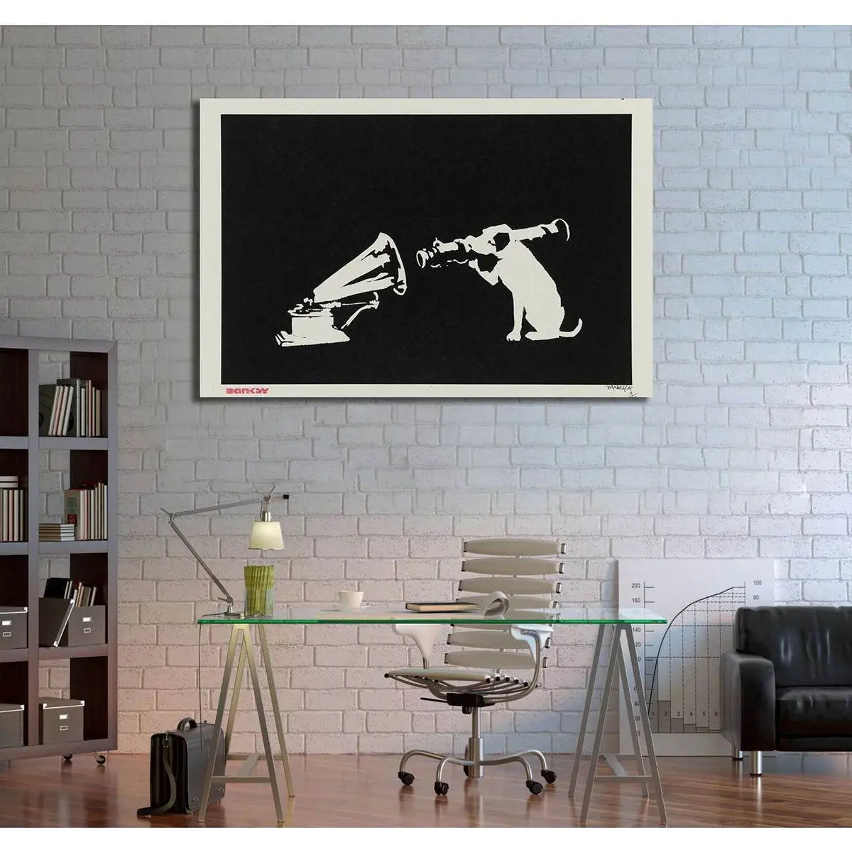 Banksy Hmv - Canvas Print 2