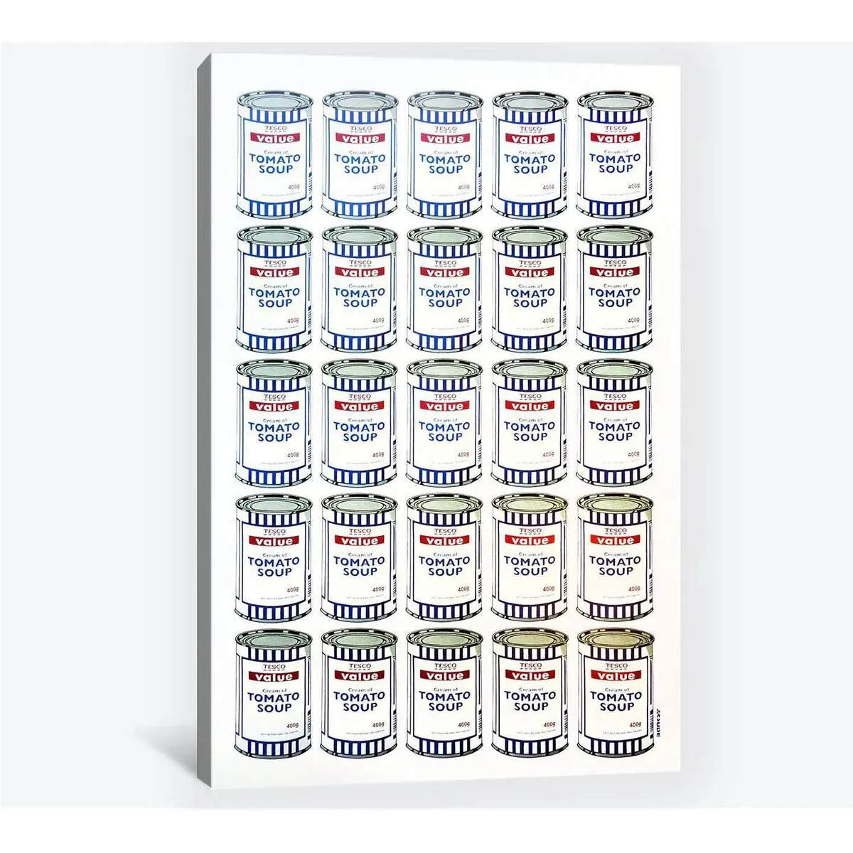 Banksy Soup Cans - Canvas Print 1