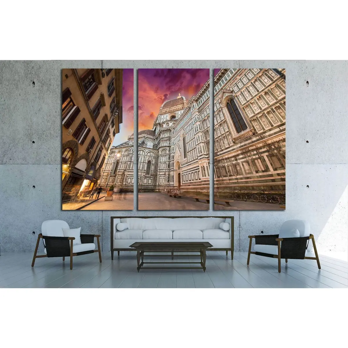 Basilica Of Saint Mary Of The Flower In Florence, Italy №1787 Ready To Hang Canvas Print 5