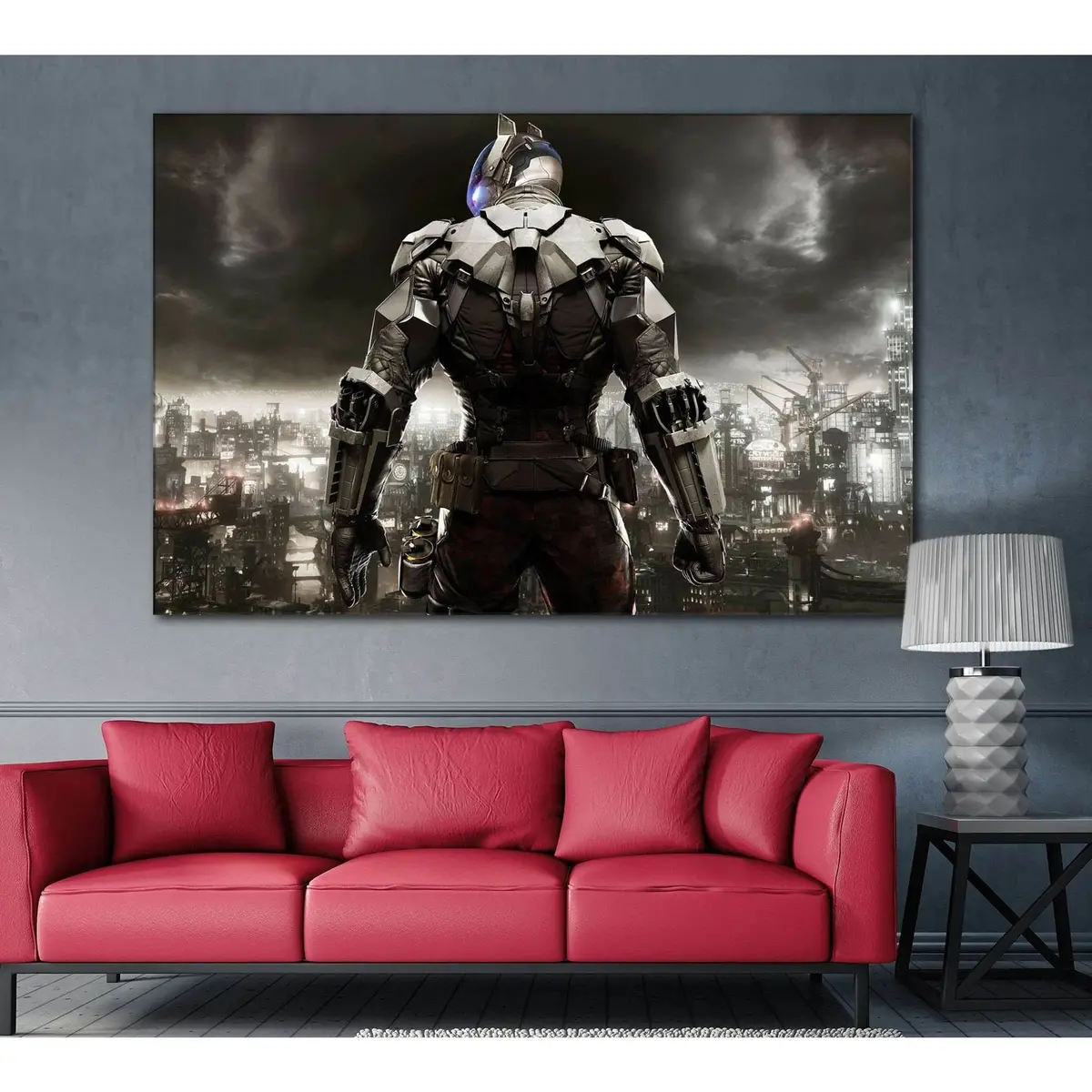 Batman №2005 Ready To Hang Canvas Print 3