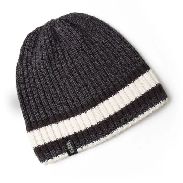 Gill Melange Knit Beanie Ash 1