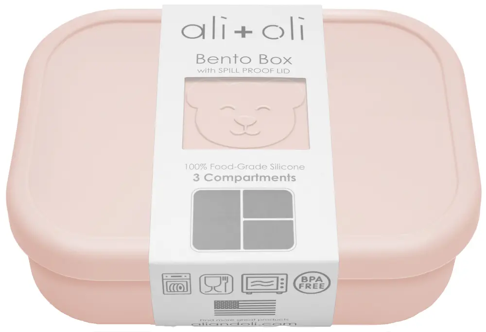 Ali + Oli Silicone Bento-Style Youth Lunchbox 1