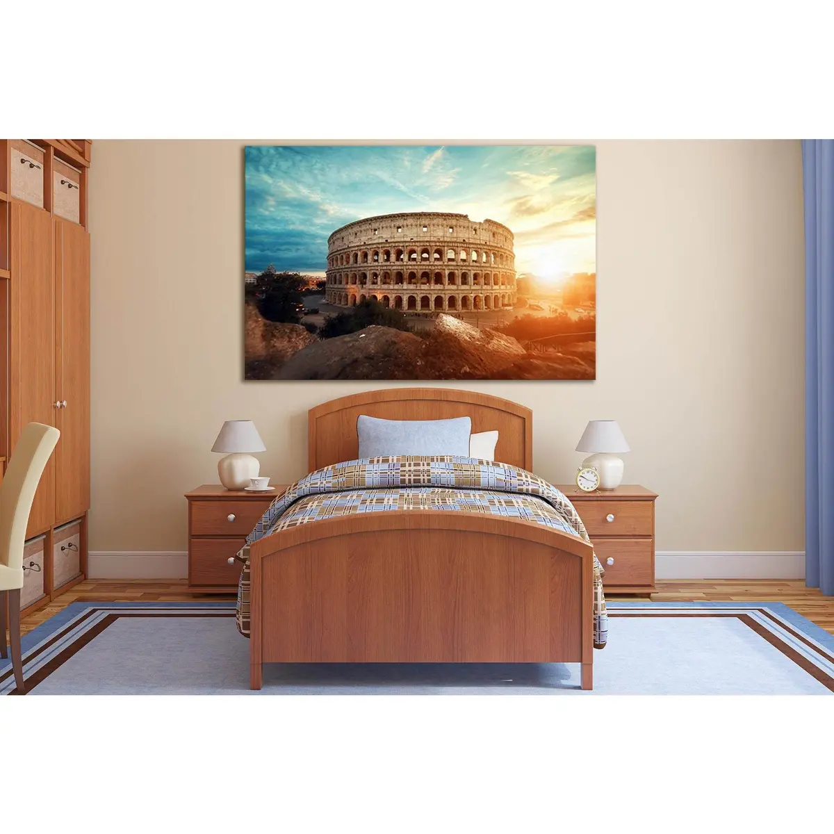 Beautiful Ancient Colosseum №Sl1419 Ready To Hang Canvas Print 1