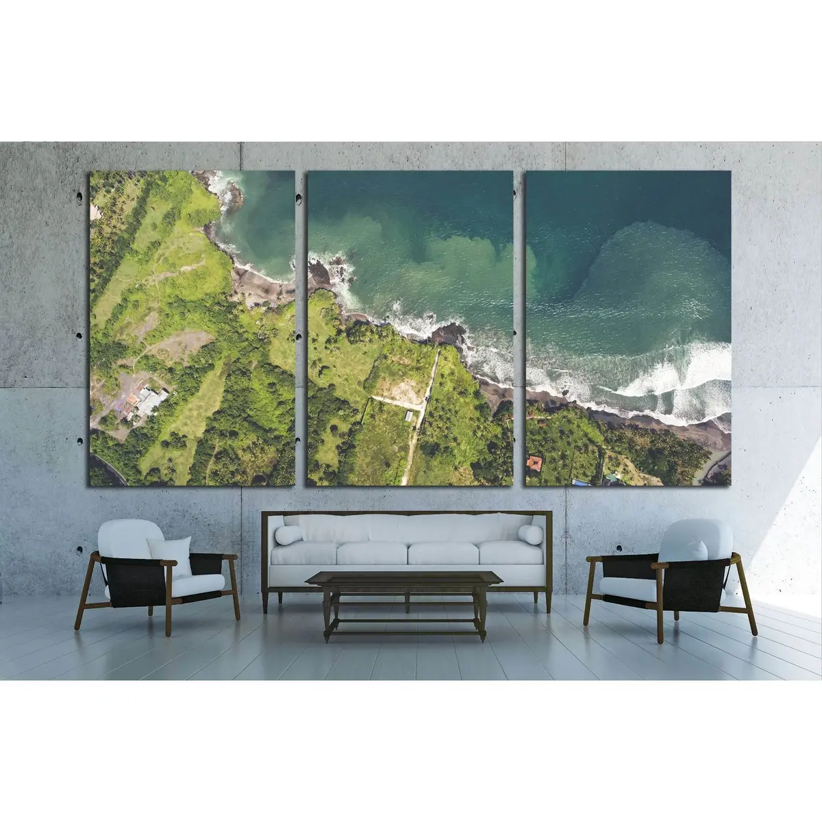 Beautiful Asian Seascape №2918 Ready To Hang Canvas Print 5
