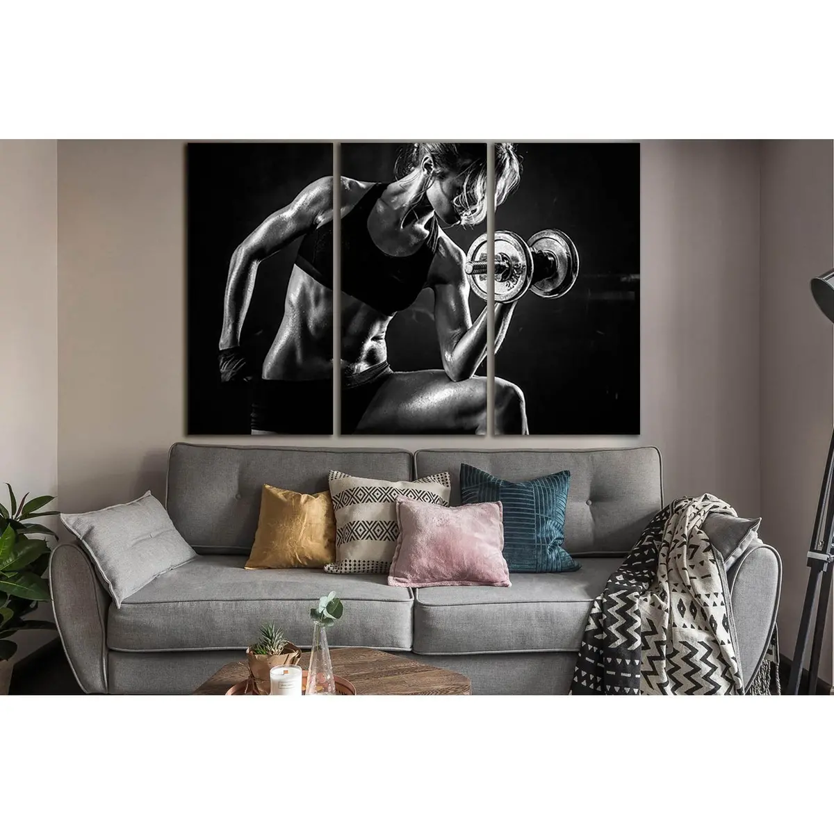 Beautiful Athletic Woman №Sl892 Ready To Hang Canvas Print 5