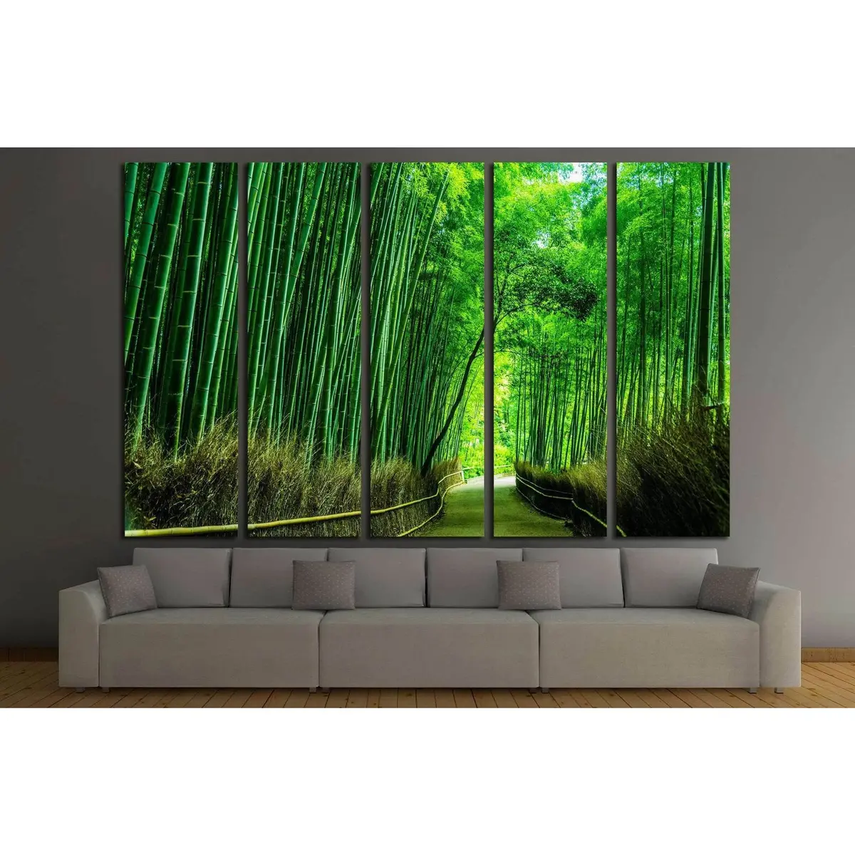 Arashiyama Bamboo Grove Wall Art – Kyoto Landscape Canvas Print, Ready to Hang - Image 3