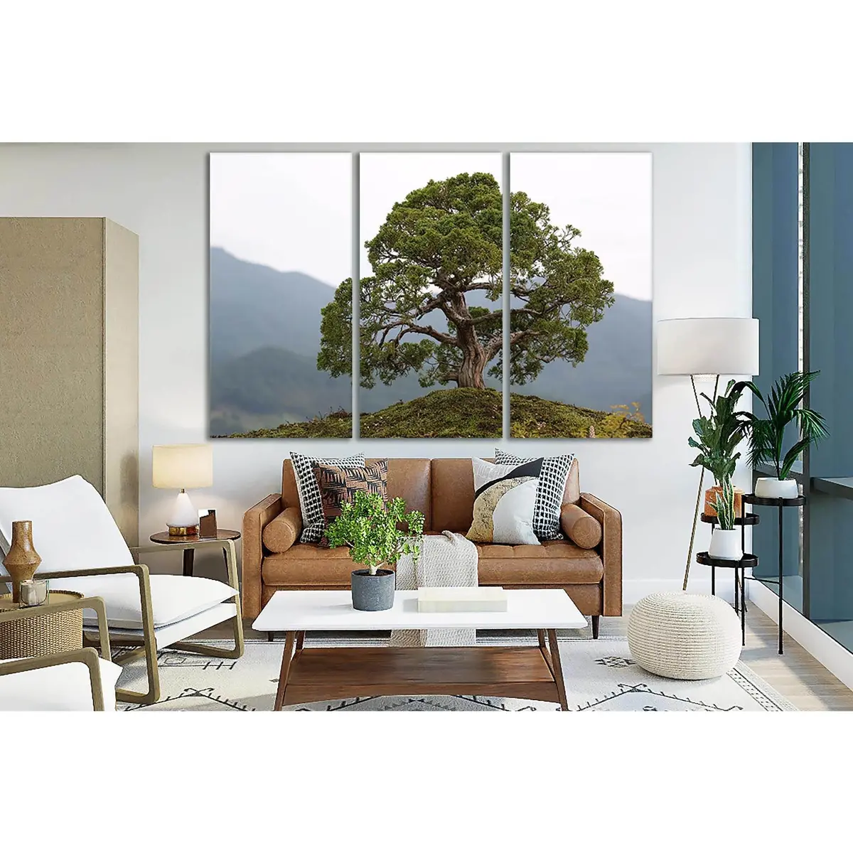 Beautiful Bonsai Tree №Sl509 Ready To Hang Canvas Print 5