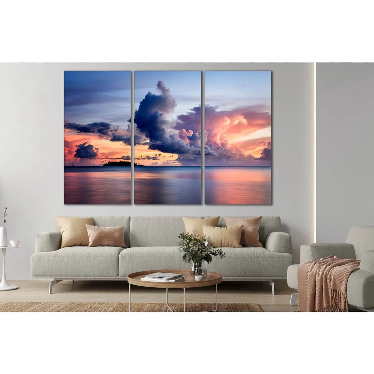 Beautiful Cloud Sea №Sl105 Ready To Hang Canvas Print 5