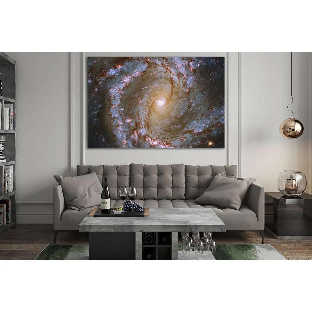 Beautiful Galaxy №Sl381 Ready To Hang Canvas Print 1