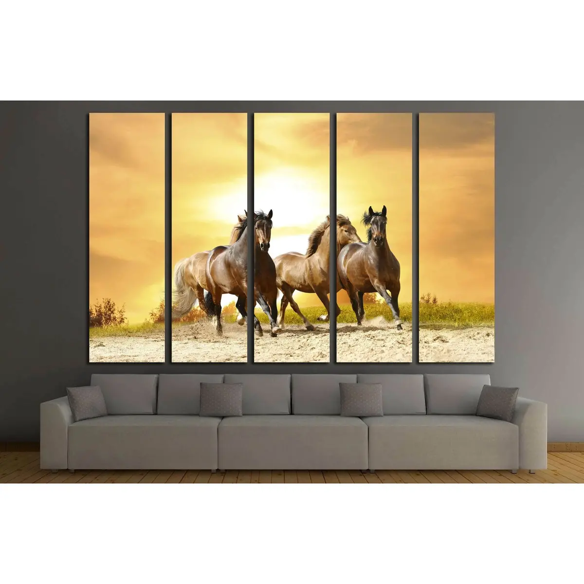Elegant Horse Wall Art Print №5012 - Image 3