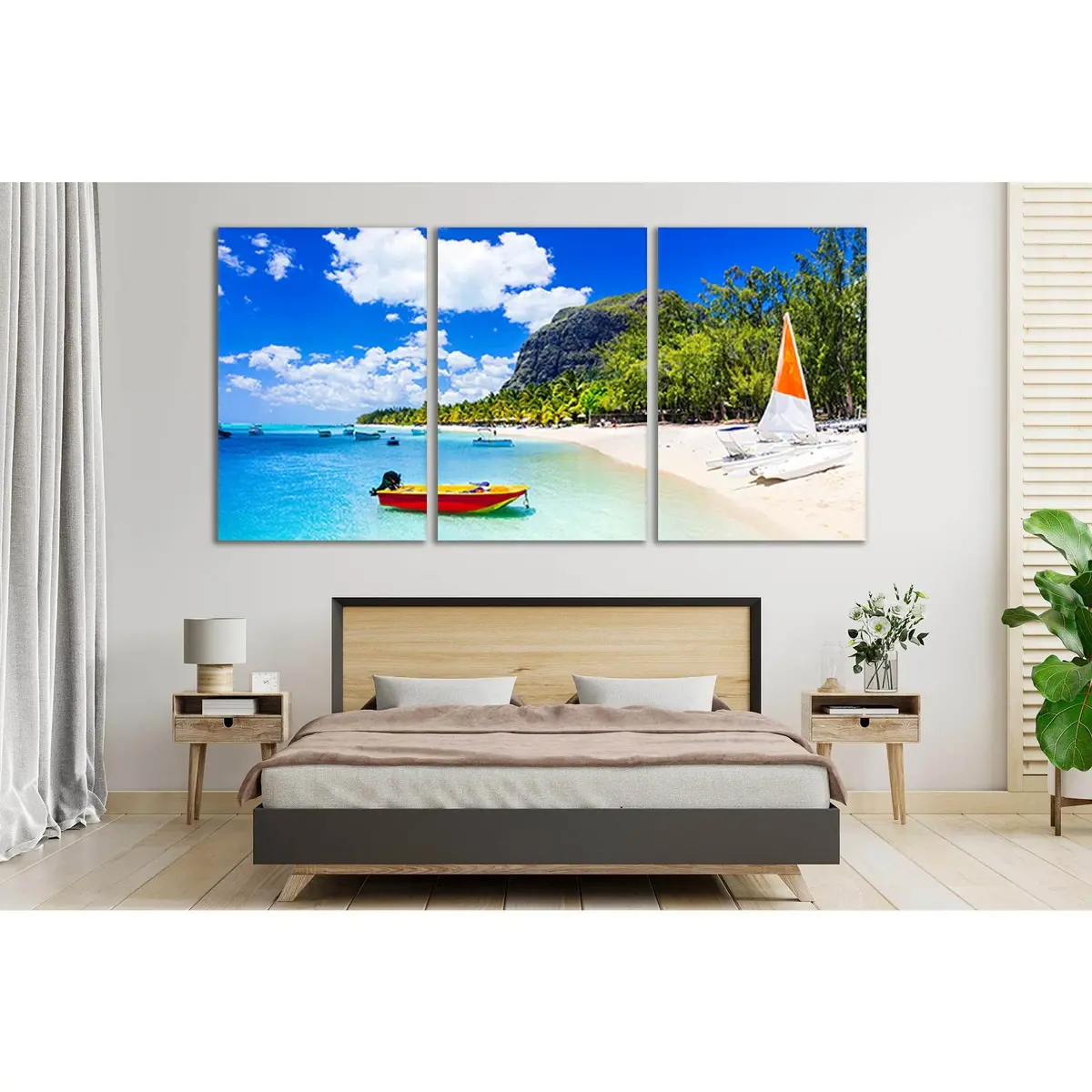 Beautiful Island Mauritius №Sl65 Ready To Hang Canvas Print 5