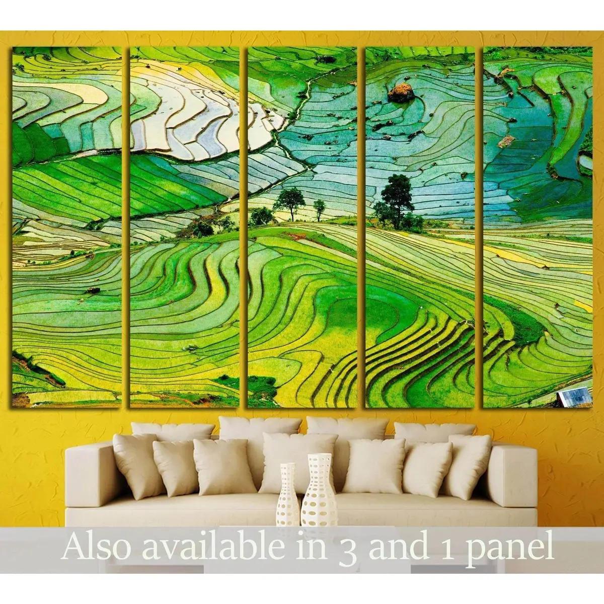 Stunning Laocai Province Landscape Canvas Art Print #1417