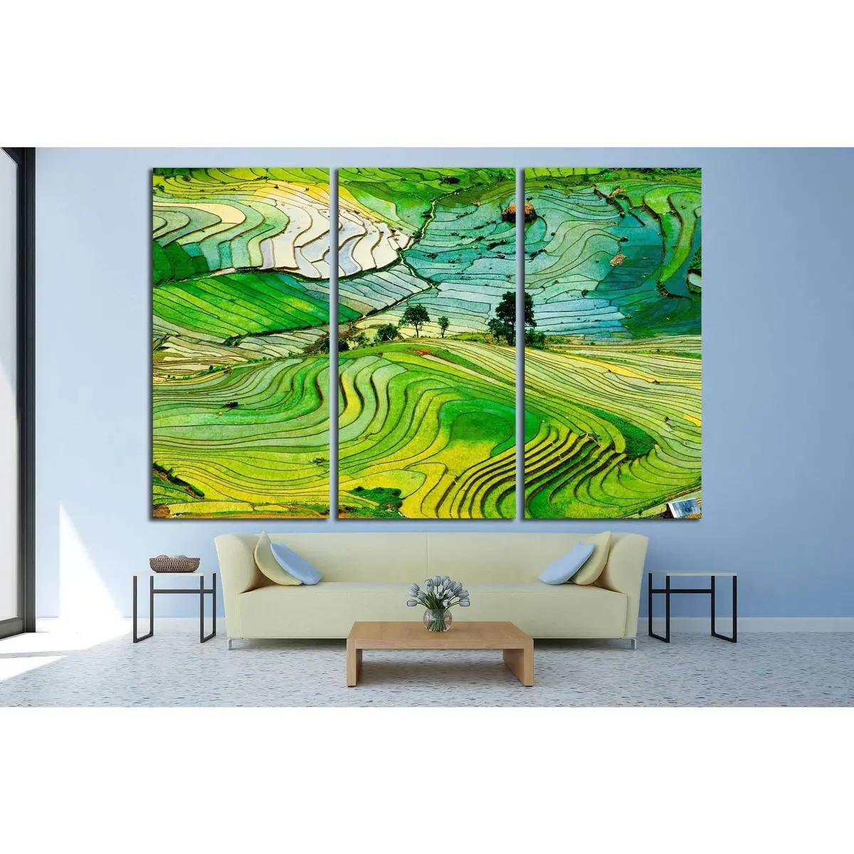 Beautiful Landscape In Laocai Province, Vietnam №1417 Ready To Hang Canvas Print 5