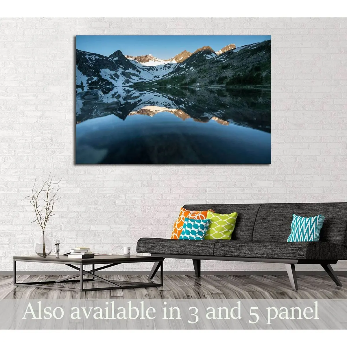 Beautiful Landscape Of Altai Mountains №2852 Ready To Hang Canvas Print 1