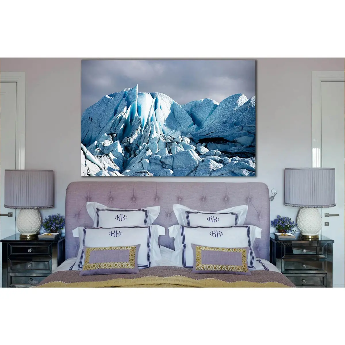 Beautiful Matanuska Glacier №Sl1346 Ready To Hang Canvas Print 1