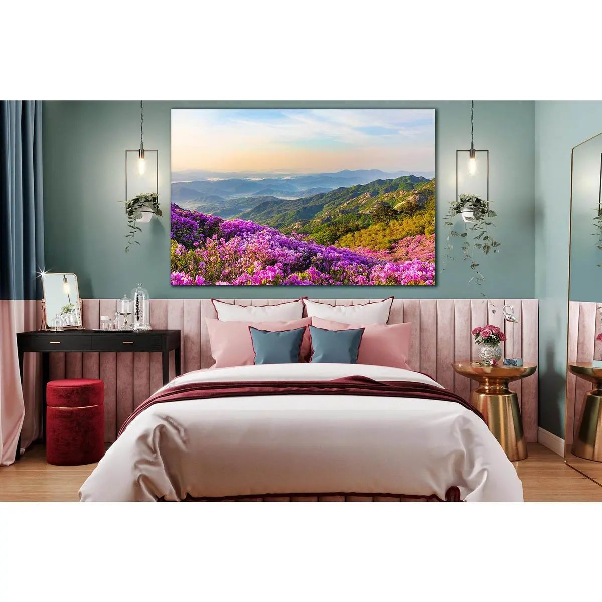Beautiful Mountain Flowers №Sl678 Ready To Hang Canvas Print 1