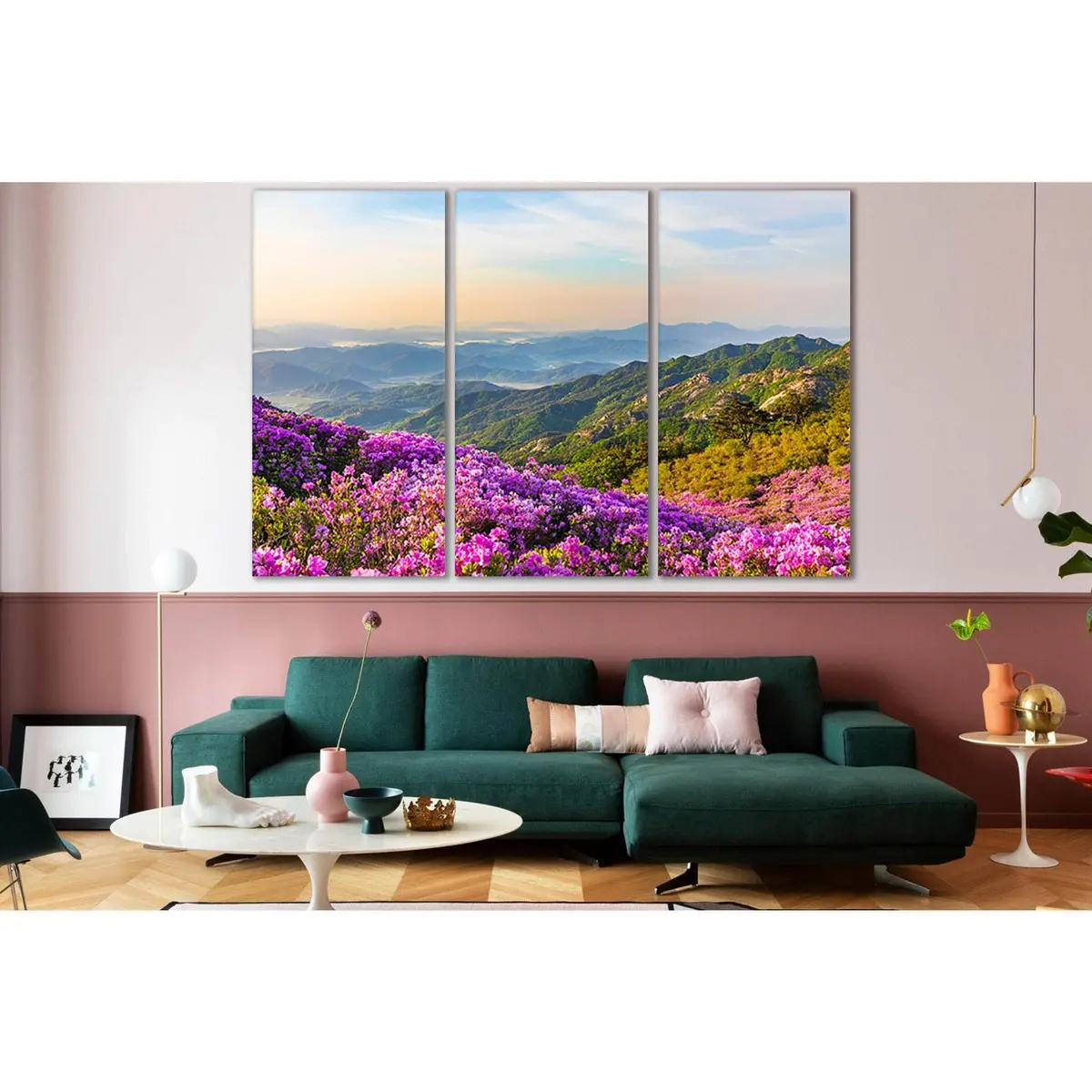 Beautiful Mountain Flowers №Sl678 Ready To Hang Canvas Print 5