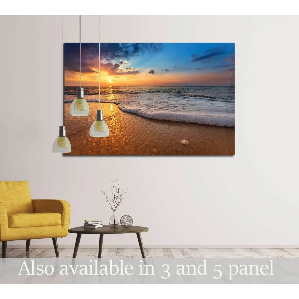 Beautiful Natural Seascape №3185 Ready To Hang Canvas Print 1