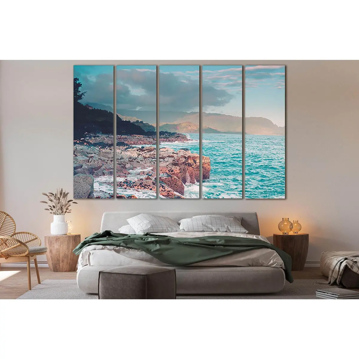 Coastal Rock Formation Canvas Wall Art №SL131 - Image 3